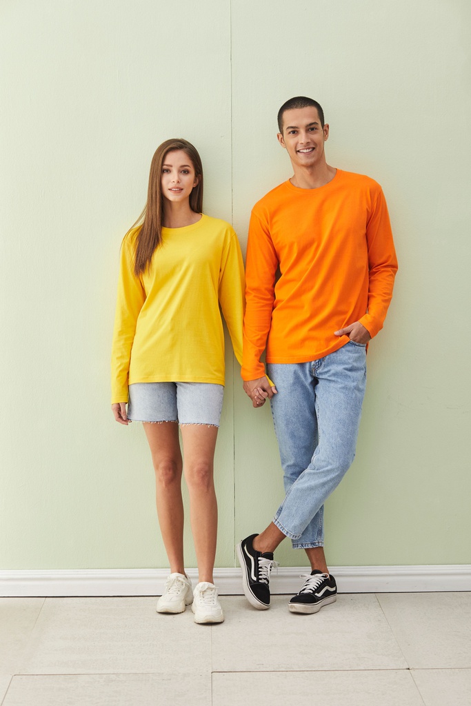 RC05 - Regular Roundneck Cotton Long Sleeve 160GSM