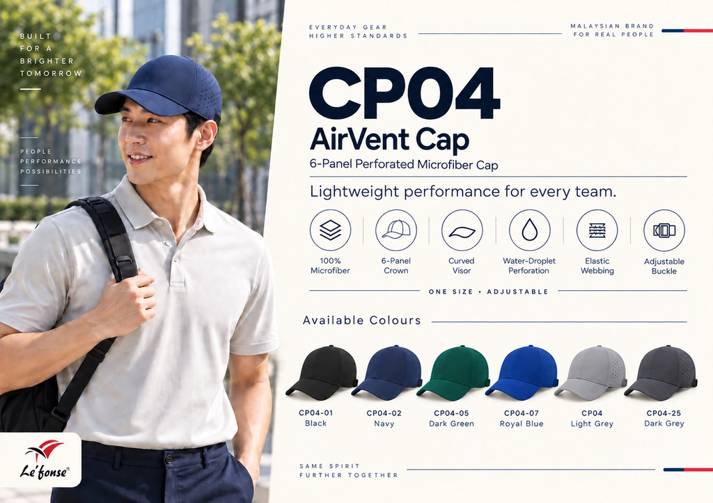CP04 - AirVent Cap 6 Panel