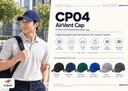 CP04 - AirVent Cap 6 Panel